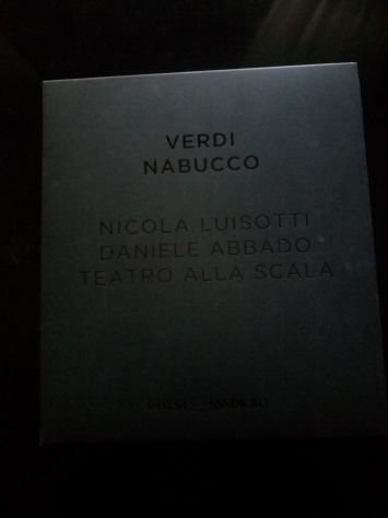 Nicola Luisotti, Daniele Abbado: Verdi. Nabucco (2CD+DVD+libro) 2014 - Foto 2