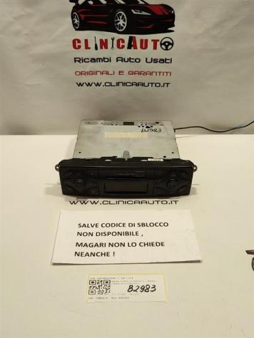 AUTORADIO MERCEDES Classe C Berlina W203 A2038201686 646963 (0004)