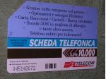 SCHEDA TELEFONICA ITALIA 7U
