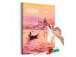 Quadro Fai Da Te 40x60 Cm. Gondola Veneziana ARREDALACASA Spedizione Gratis