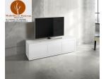 Mobili Moderni In Legno Porta tv in Legno Moderno Bianco Cod 258M