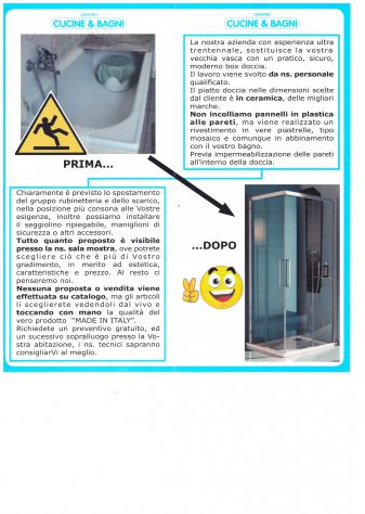 Cambio vasca con doccia,Gallarate,Varese,Somma lombardo