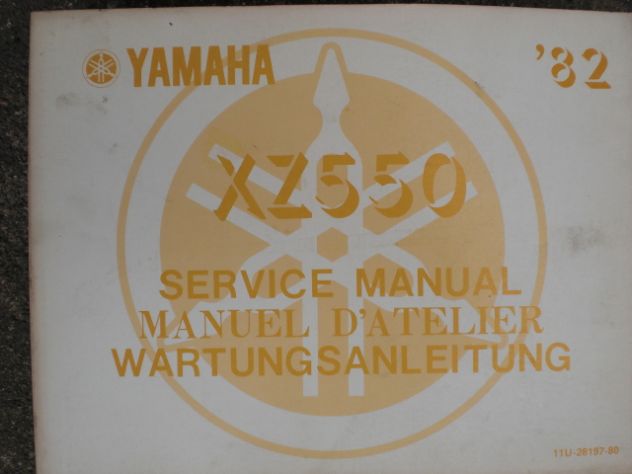 Yamaha IT 465 XJ 600 XV 1000 ecc manuali officina originali A4, uso manutenzione - Foto 4