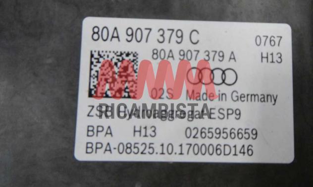 80A907379C Audi Q5 3.0 centralina ABS gruppo pompa Bosch - Foto 2