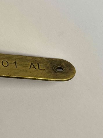 Pfaff 34 targhetta modello ottone - Foto 4