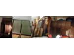 per amatori pezzi d'epoca armadio vintage anni 60 doppio a 5 ante ampio