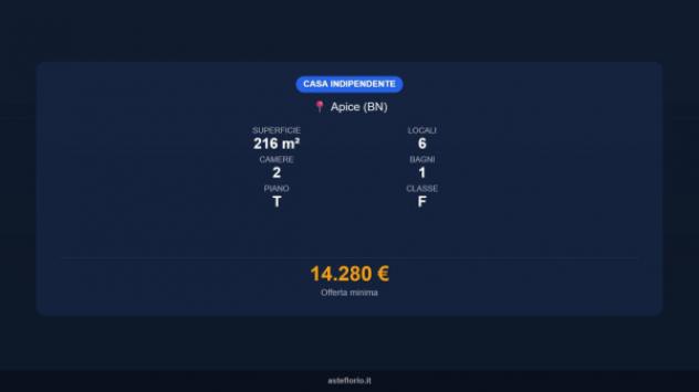 Immobile in asta di 216 m² con più di 5 locali in vendita a Apice - Foto 17