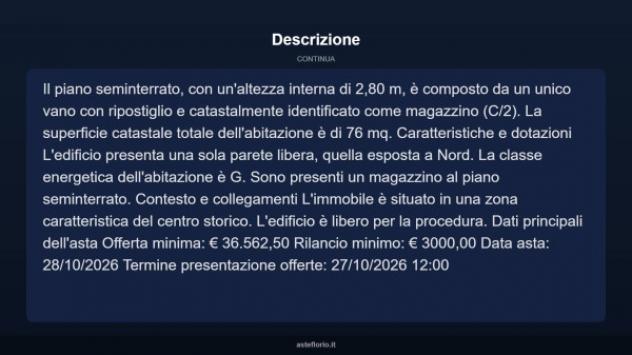 Immobile in asta di 76 m² in vendita a Castelraimondo - Foto 18