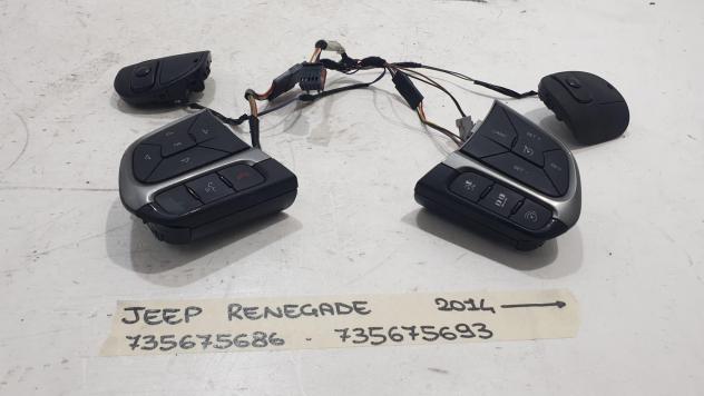 COMANDI AL VOLANTE MULTIFUNZIONE JEEP Renegade Serie 735675686 (1418)