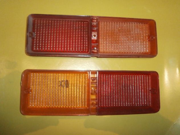 Gemme lenti fanali posteriori Fiat 128 berlina prima serie Rear lights Fiat 128 - Foto 5