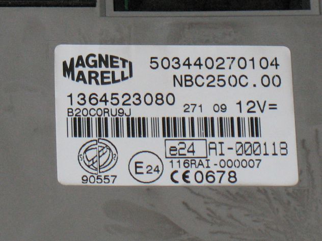 1364523080 BODY COMPUTER FIAT DUCATO JUOER BOXER 1364523080 503440270104 - Foto 2