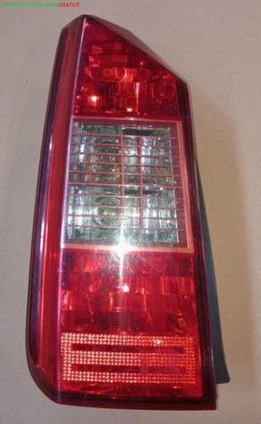 FANALE POST.SX.CON LAMPADINE (fino al 09/2005) RIGHE ROSSE CON INTERNO NERO 46829509 Parti elettriche Fanaleria Fanali Fanale post. sx. FIAT - IDE