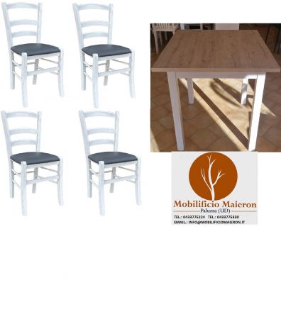 Set Enna Sedie e Tavoli Per Arredamento Bar Ristorante Pizzeria Pub