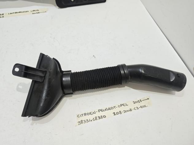 TUBO ASPIRAZIONE FILTRO ARIA PEUGEOT 208 Serie 9833418380 Turbo Benzina 1.2 (19) - Foto 10