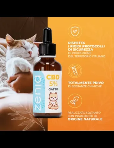 Olio CBD Gatto 5% - Foto 9