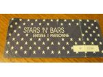 Biglietto stars 'n' bars