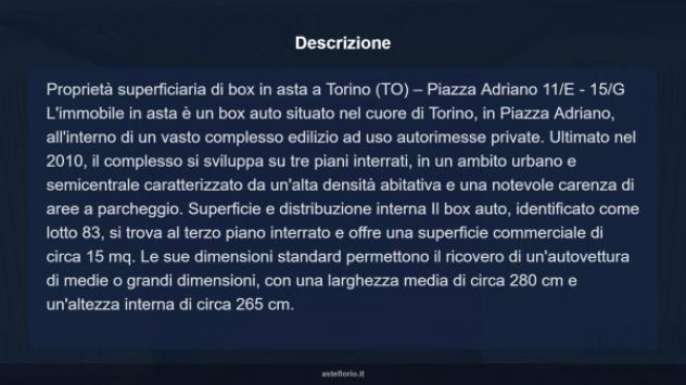 Immobile in asta di 15 m² in vendita a Torino - Foto 10