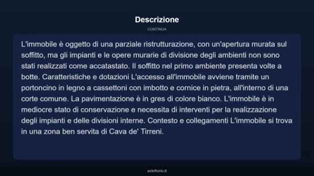 Immobile in asta di 32 m² in vendita a Cava de' Tirreni - Foto 10