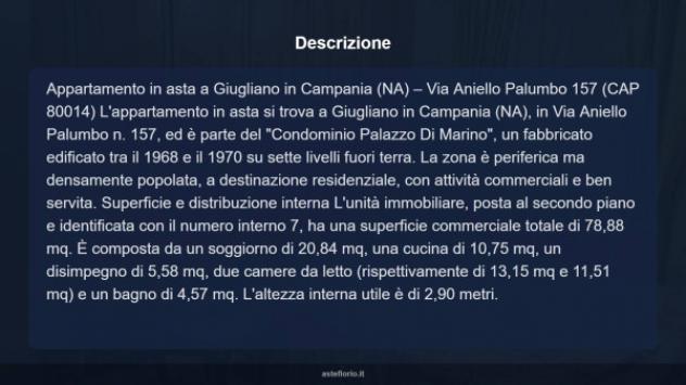 Immobile in asta di 78 m² in vendita a Giugliano in Campania - Foto 11