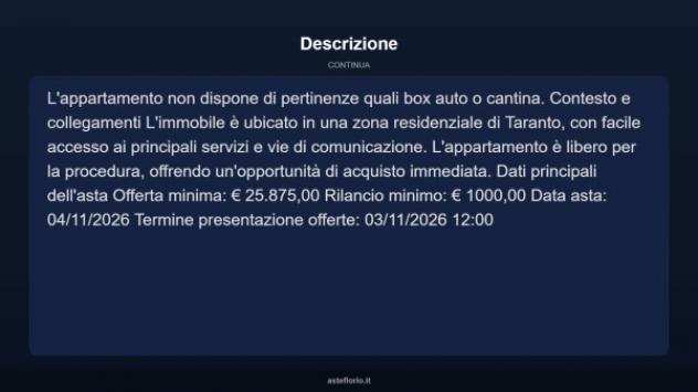 Immobile in asta di 105 m² in vendita a Taranto - Foto 15