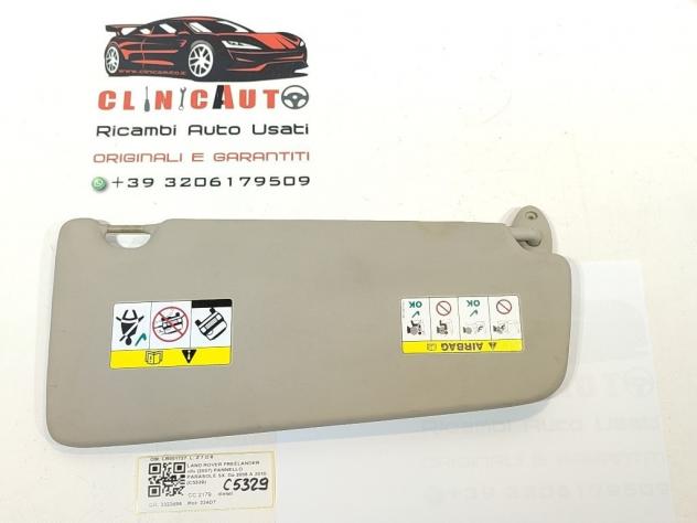 PARASOLE ALETTA ANTERIORE SX LAND ROVER Freelander 3° Serie LR001727 224DT (0611) - Foto 2