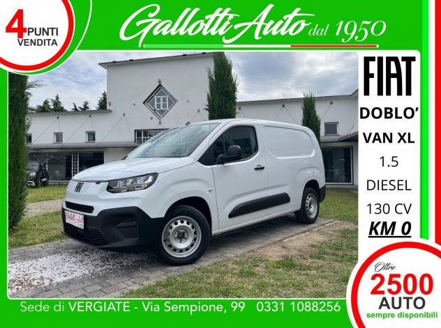 FIAT Doblò 1.5 Diesel 130 Cv Mt6 Passo Lungo