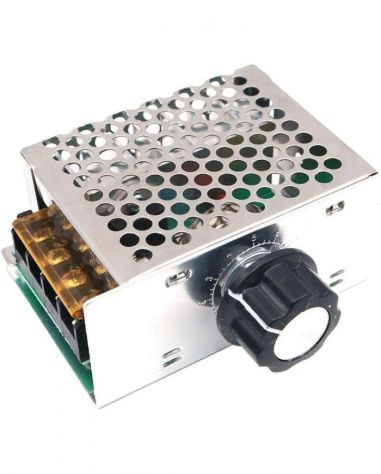 NOVITA' REGOLATORE ELETTRONICO DI TENSIONE  SCR AD ALTA POTENZA  AC 220V 4000W - Foto 4