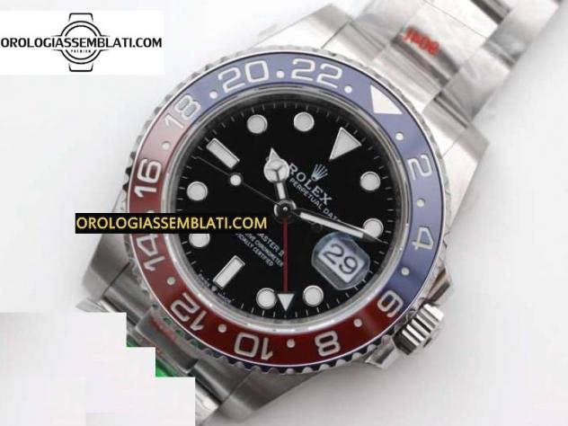 Replica Rolex GMT MASTER II 126710 BLRO 904L SS MIGLIOR EDIZIONE SU BRACCIALE OYSTER 3285 - Foto 14