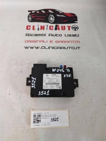 CENTRALINA MODULO DI CONTROLLO MERCEDES Classe B W246 2° Serie A1669005417 607951 (K9K) diesel 1461 (12)