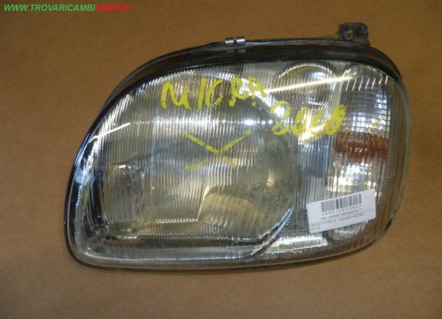 PROIETTORE S. NISSAN MICRA (K11E)  Parti elettriche  Fanaleria  Fendinebbia dx. NISSAN - MICRA - 01-02-1998 - 01-07-2000