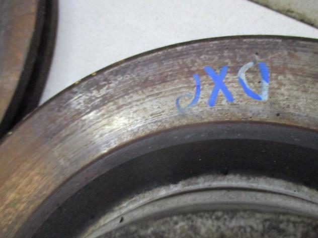 34216855002 COPPIA DISCHI FRENO POSTERIORI BMW SERIE 1 118 D E87 2.0 D 105KW 6M 5P (2007) RICAMBIO USATO 6764651 - Foto 2