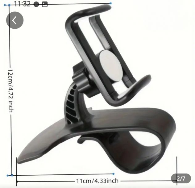 Supporto per smartphone da cruscotto automobile - Foto 2