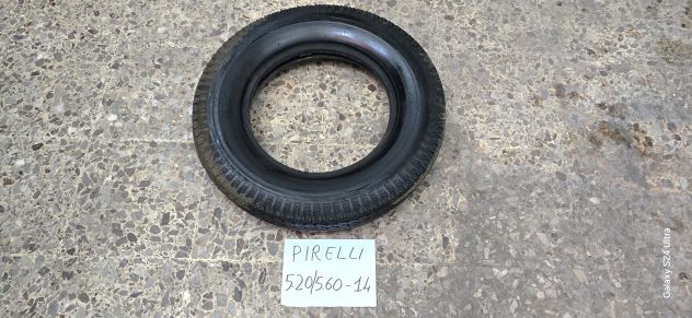PNEUMATICO AUTO D’EPOCA VINTAGE PIRELLI MISURA 5.20/5.60 - 14