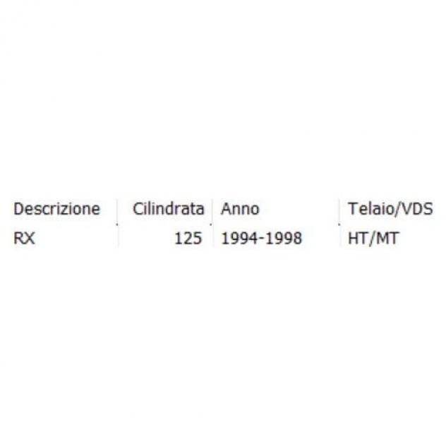 Serie decalco incompleta Aprilia RX - AP8147292 - Foto 2
