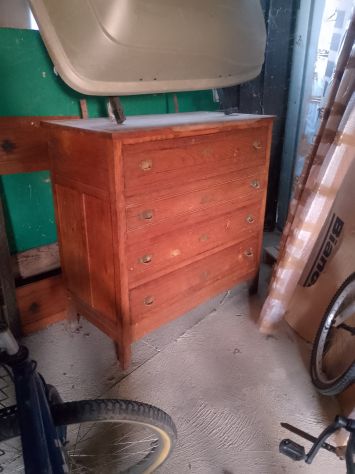 Cassettone in legno di Castagno - Foto 7