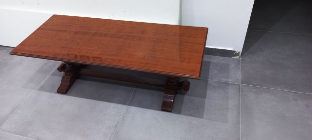 Tavolino da salotto rettangolare vintage 120x50x40h. - Foto 2
