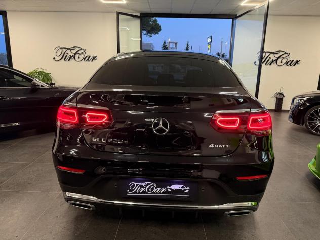 MERCEDES GLC 220D COUPE' 4MATIC PREMIUM 2.0 194CV PELLE NAVI CAM ANNO 2022 - Foto 5