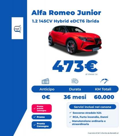 ALFA ROMEO Junior 1.2 145 CV Hybrid eDCT6 rif. 24205479 - Foto 3