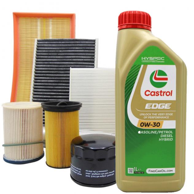 Kit Tagliando + Olio Motore Ktm029+Cast0W30