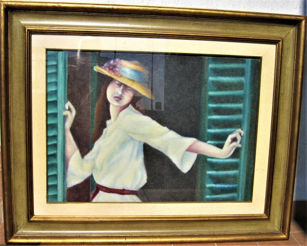 Quadro a olio su tela