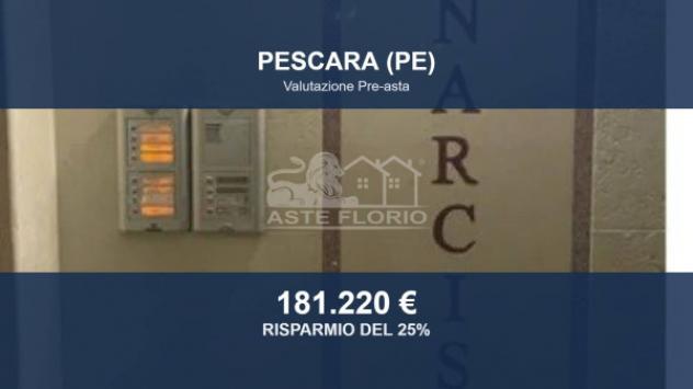 Immobile in asta di 113 m², box auto in vendita a Pescara