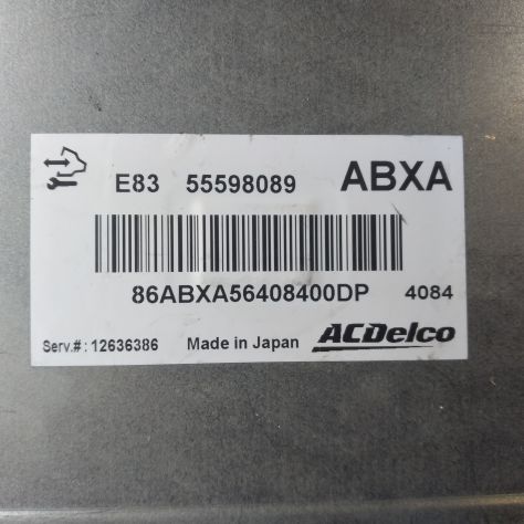 CENTRALINA MOTORE Ecu Opel Corsa 1.0 Acdelco 55598089 Abxa 55598089abxa CENTRAL - Foto 4