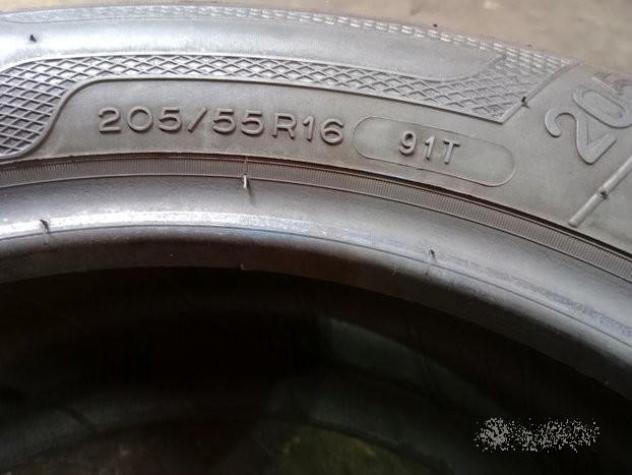2 gomme 205 55 16 kleber inv a2308 - Foto 7