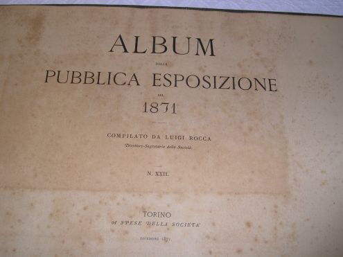 Libri antichi e rari - ALBUM DELLA PUBBLICA ESPOSIZIONE DEL 1871 - Foto 3