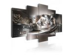Quadro Moderno Silver Cm.100x50 E 200x100 ARREDALACASA