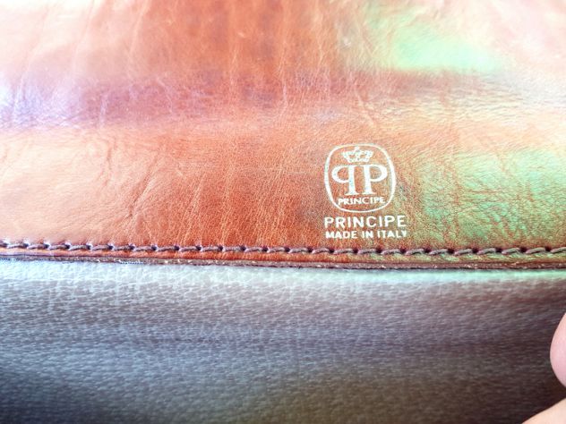 Esclusiva cartella  in pelle vintage PRINCIPE - Foto 6