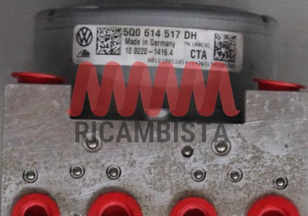 5Q0614517DH Skoda Superb 2.0 centralina ABS gruppo pompa ATE - Foto 3
