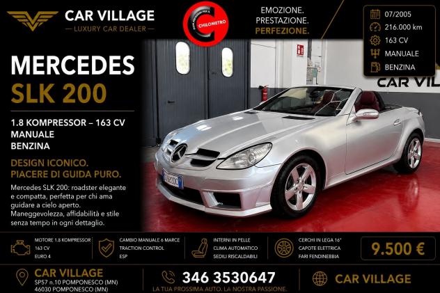 Mercedes-benz SLK 200 Kompressor cat