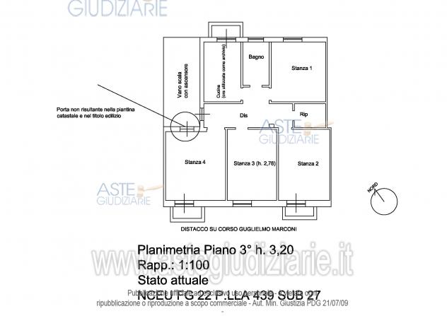 IMMOBILI-IMMOBILE RESIDENZIALE-Corso Guglielmo Marconi n. 23 - Foto 10