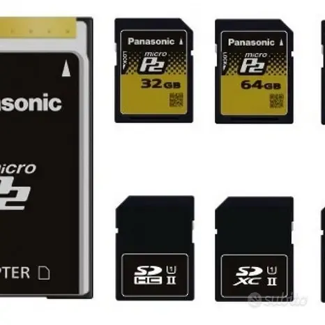 Panasonic P2 micro P2 Sd scheda memoria - Foto 2